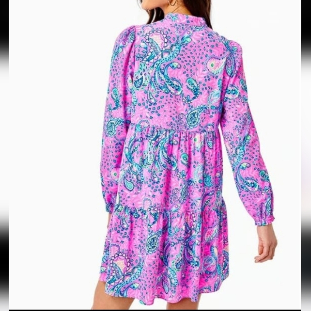 Lilly Pulitzer Winona Stretch Dress szXS  BinU - Picture 2 of 14